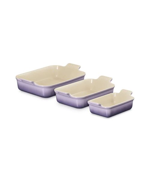 Heritage 3-Piece Rectangular Baking Dish Set