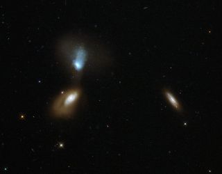 Galactic Pair Zw I 136