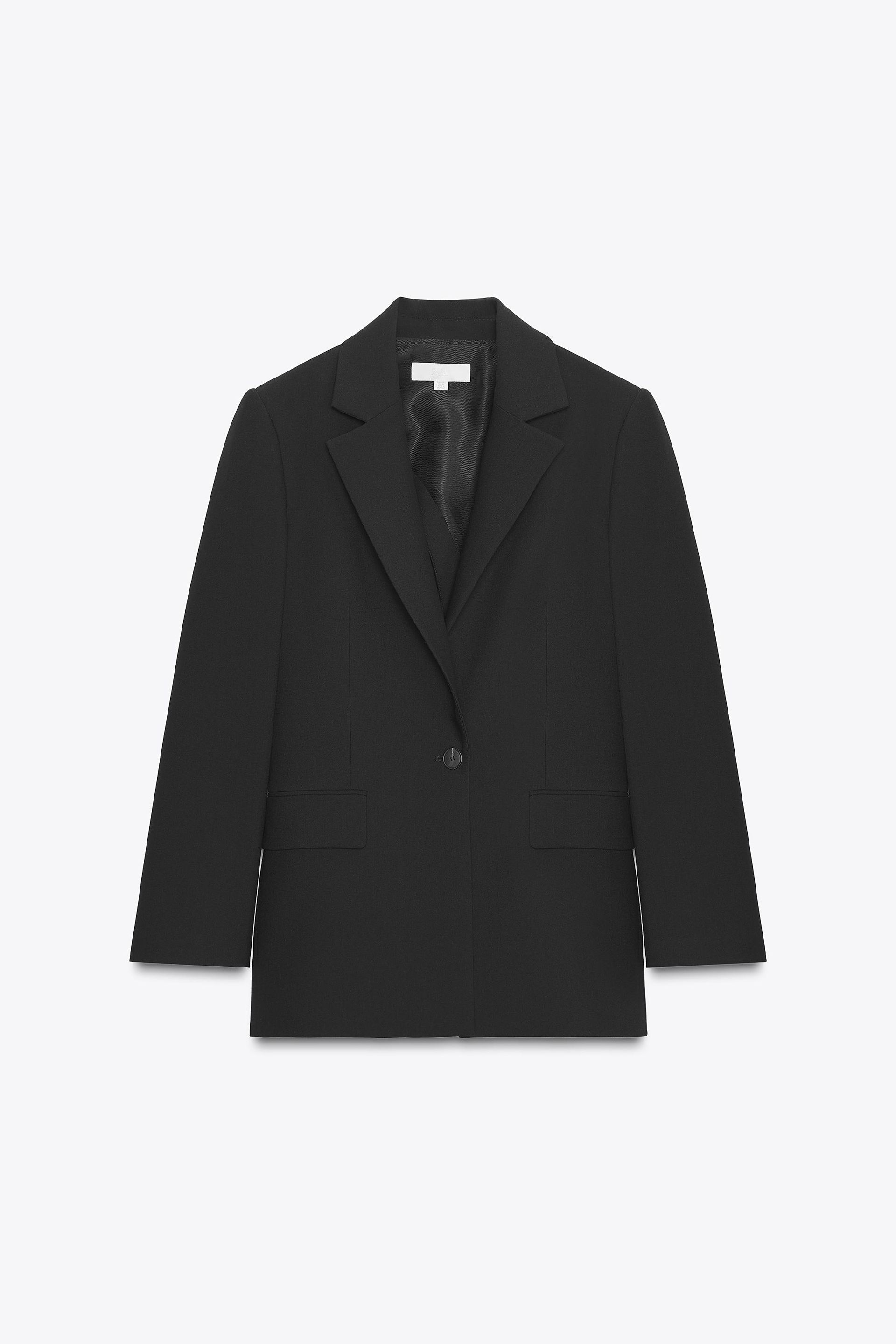 Open Back Tie Blazer