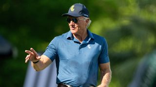 Greg Norman during LIV Golf Singapore