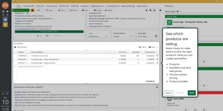 screenshot of Workbooks website