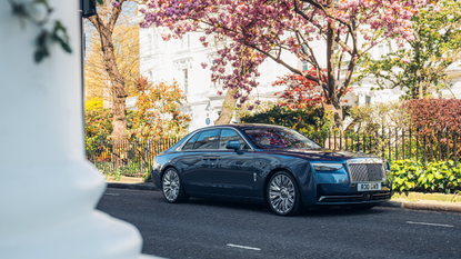 Rolls-Royce Ghost Series II on road.