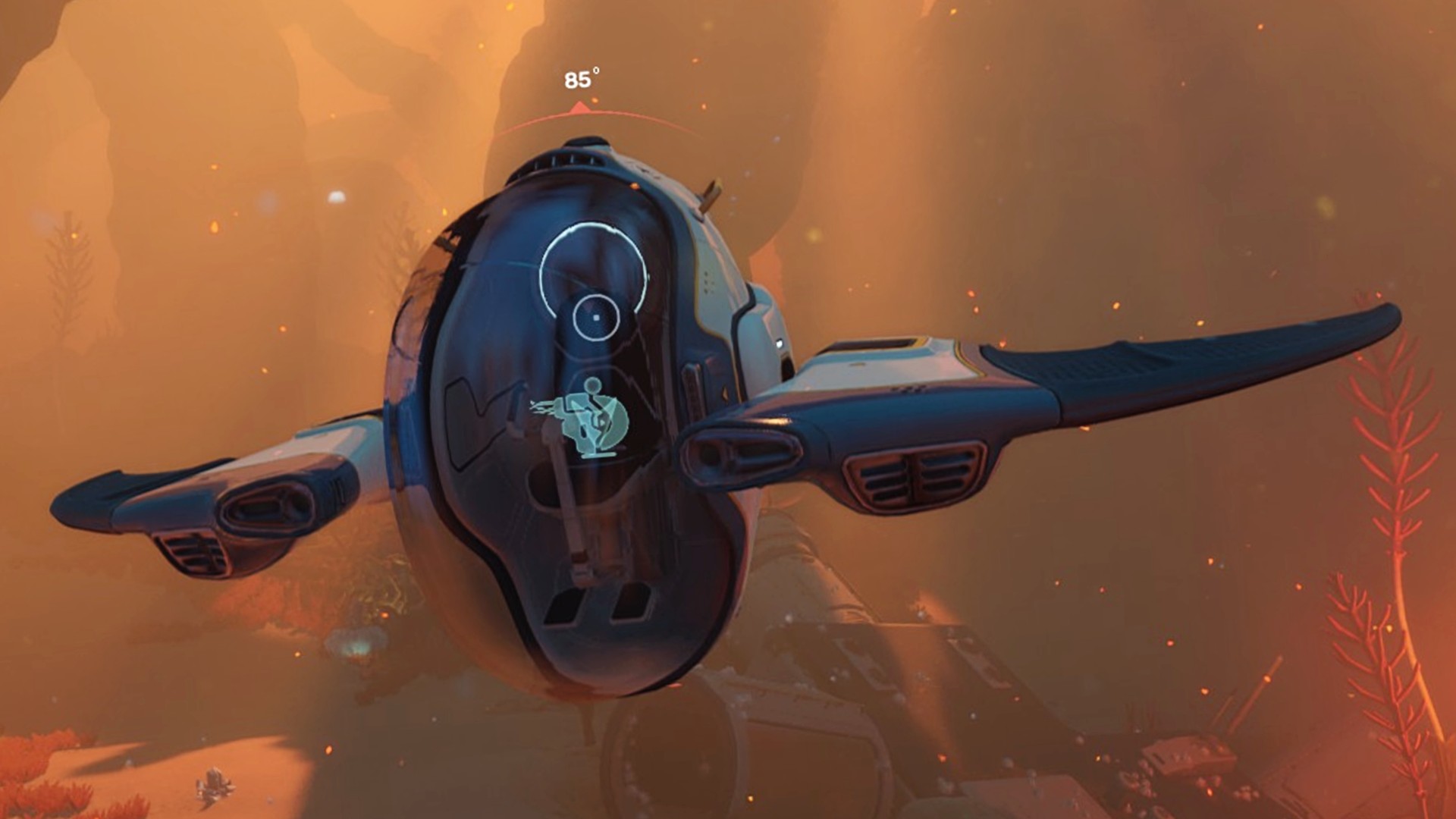 The Subnautica 2 tadpole with a chassis attached