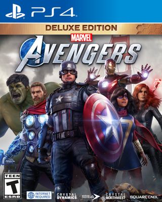 Marvels Avengers Deluxe Edition Box Art
