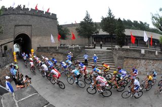 Great Wall of China men's Olympic road race 2008