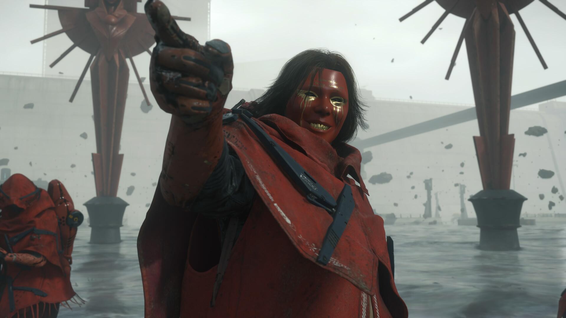 A masked Higgs points in Death Stranding 2: On the Beach