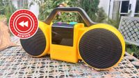 Philips The Roller on table with Rewind logo