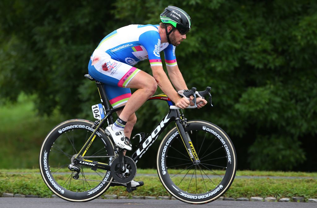 Dan McLay was one of the rider to crash