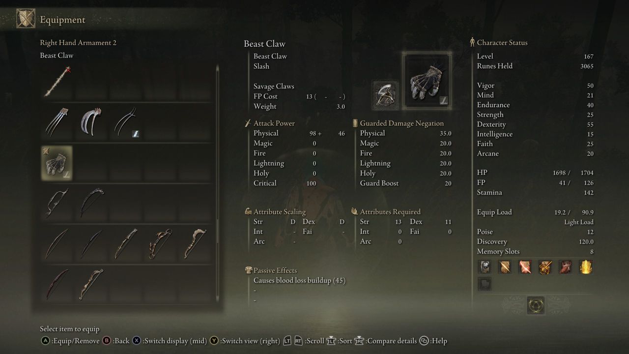 Elden Ring Shadow of the Erdtree best weapons