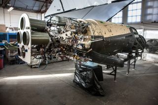 Lynx Space Plane Under Construction Image