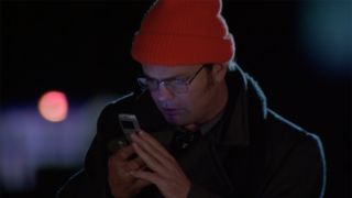 The Office Dwight on CIA phone