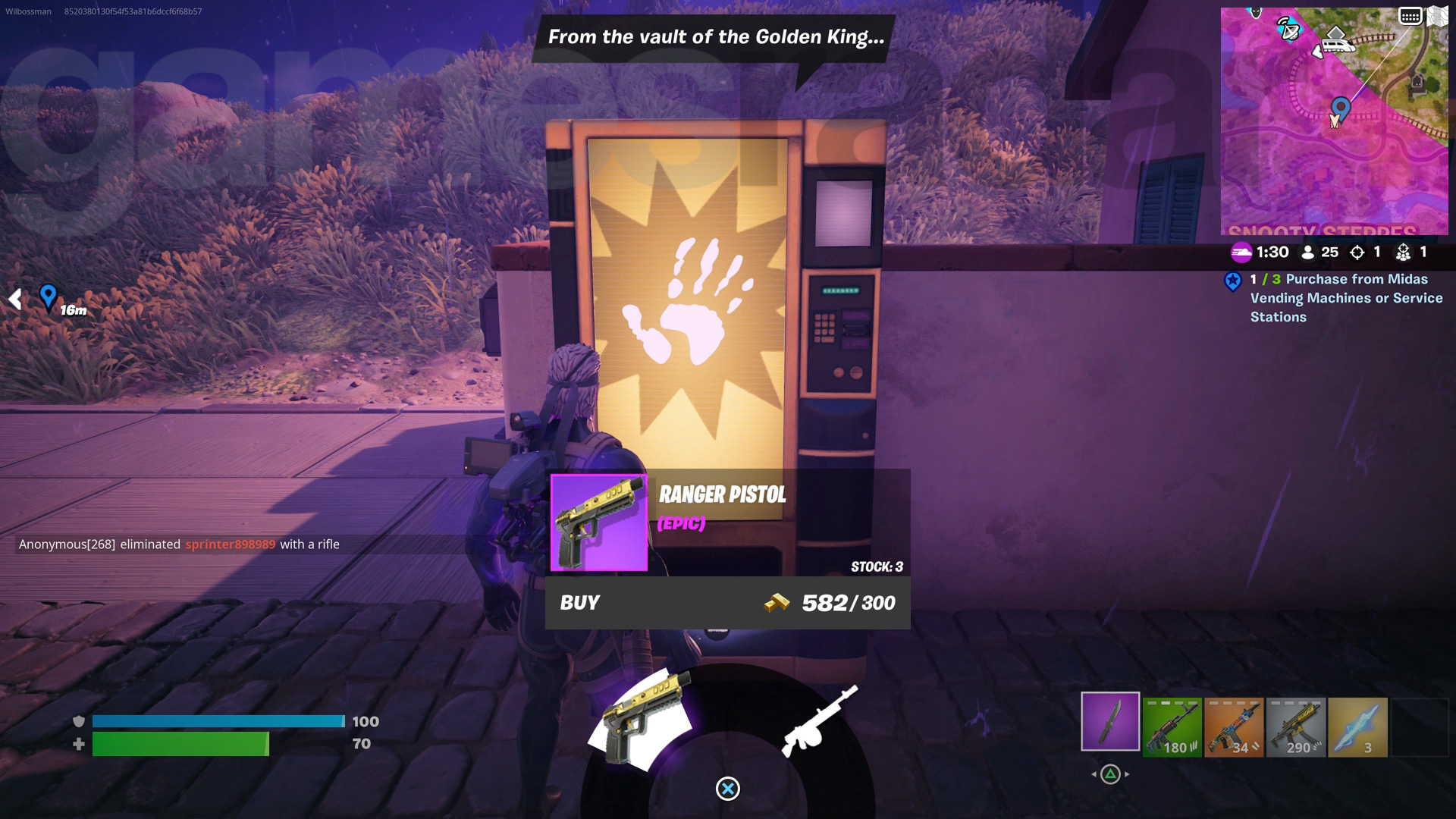 Emplacements Des Distributeurs Automatiques Fortnite Pour Les Armes Et Les Midas Tech Tribune