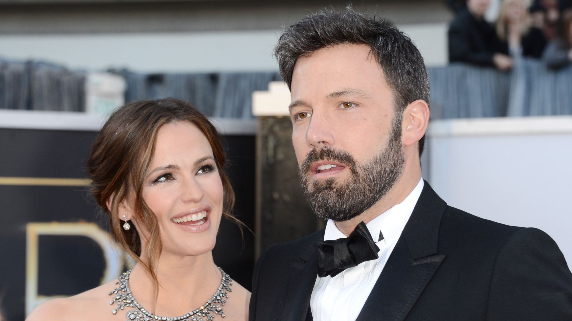 Jennifer Garner and Ben Affleck attend the 85th Annual Academy Awards