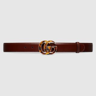 How to Style Gucci s Cult GG Belt in 3 Different Ways Who What Wear