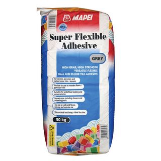 Mapei Super flexible Grey Tile Adhesive