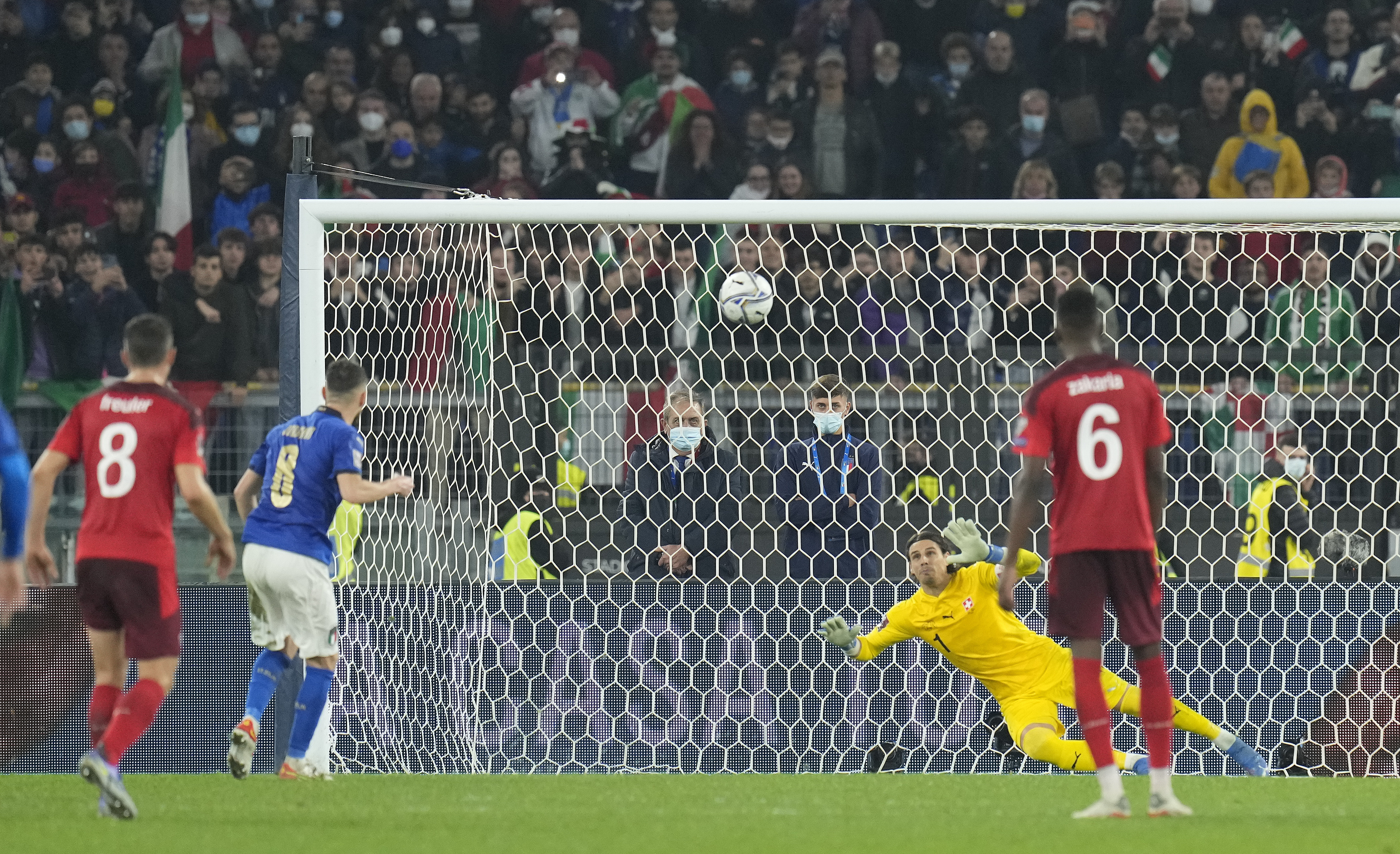 Italy Switzerland WCup 2022 Soccer