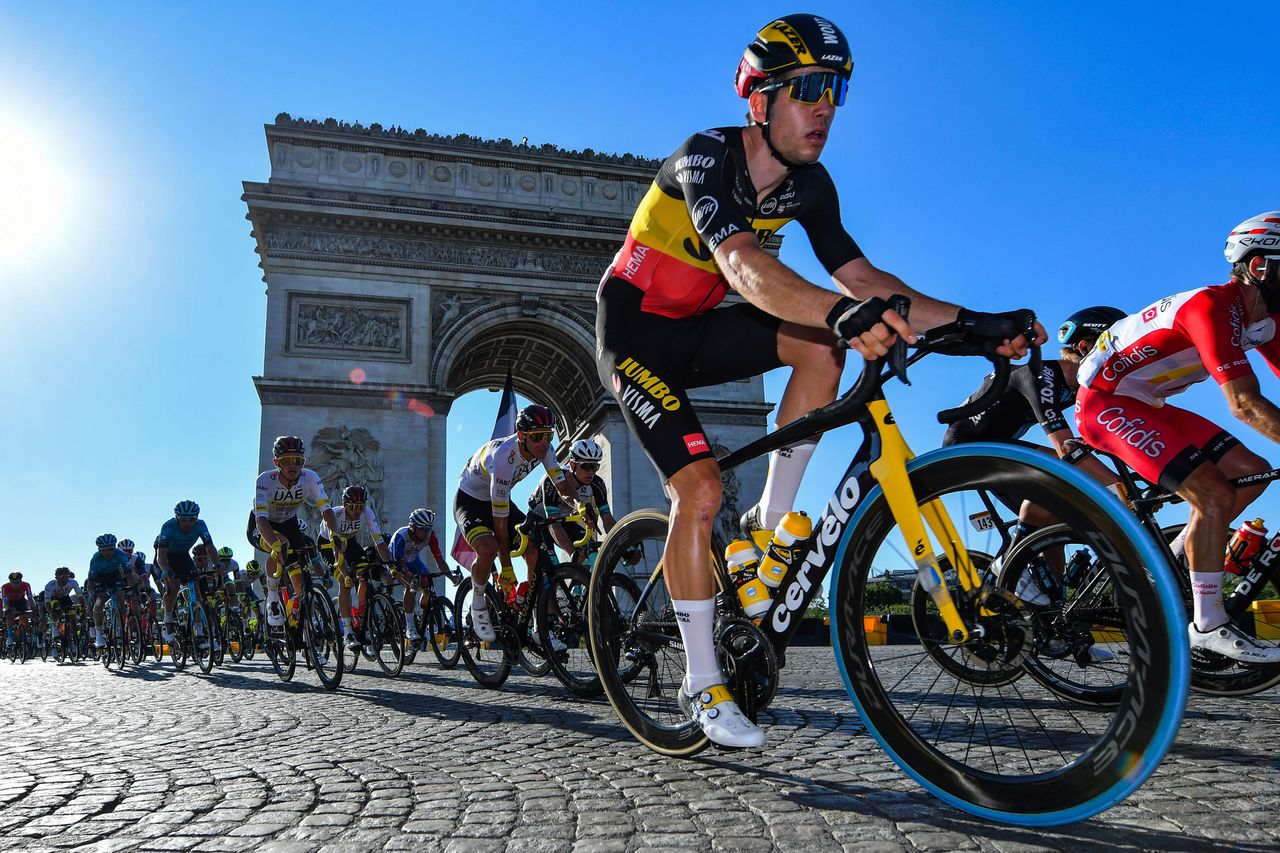 Tour de France 2021 108th Edition 21th stage Chatou Paris Champs Elysees 1084 km Wout van Aert of Jumbo-Visma photo Dario BelingheriBettiniPhoto2021