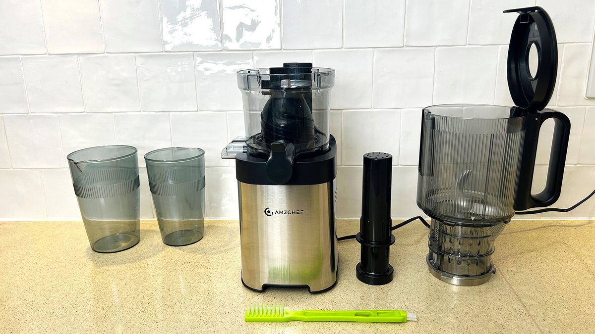 AMZCHEF Cold Press Juicer review