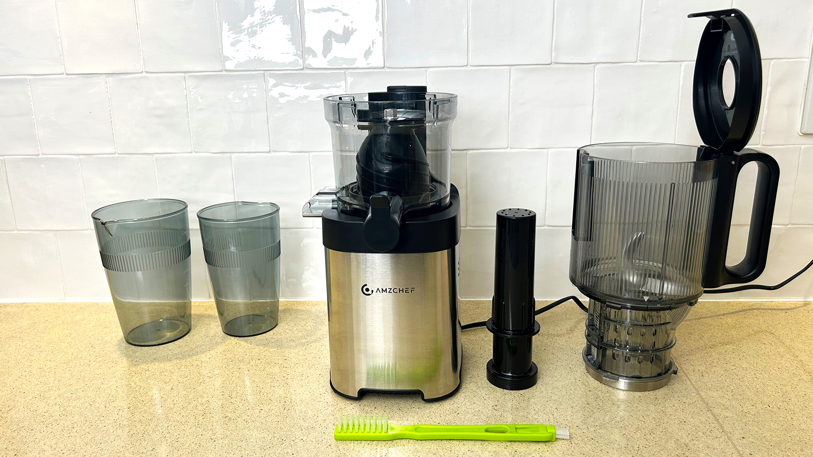 AMZCHEF Cold Press Juicer review