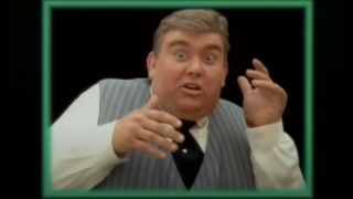John Candy in the Ghostbusters theme song