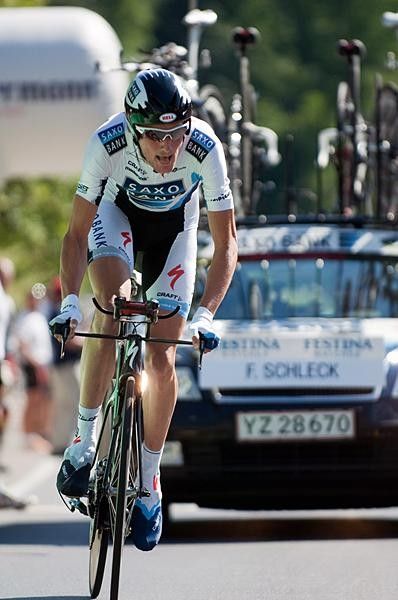 Frank Schleck (Saxo Bank) will have one eye on the Tour next month.