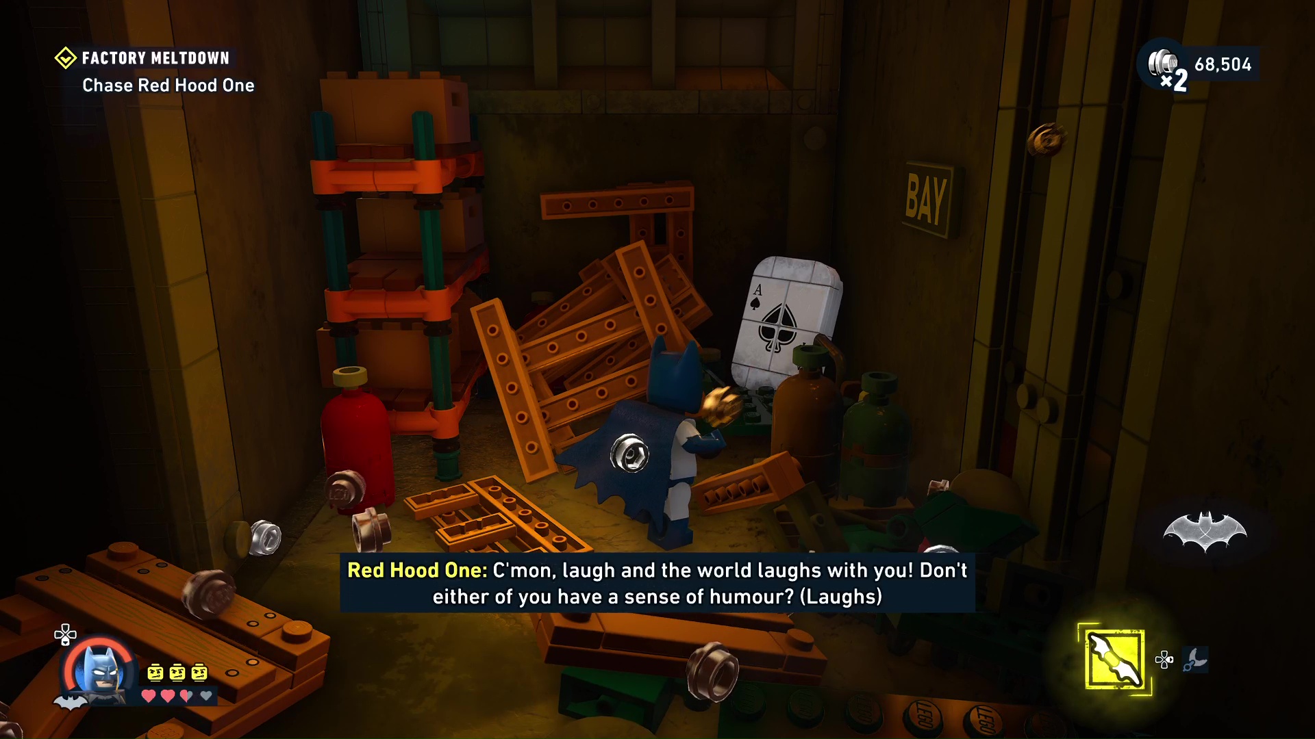 Ace Chemicals collectibles in Lego Batman Legacy of the Dark Knight