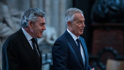 Gordon Brown and Tony Blair 