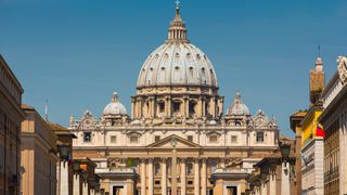 The Vatican featuring St. Peter's Basilica