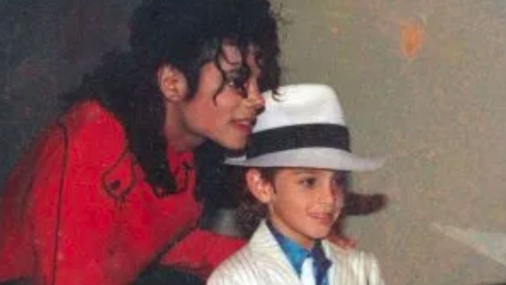 Michael Jackson with Wade Robson