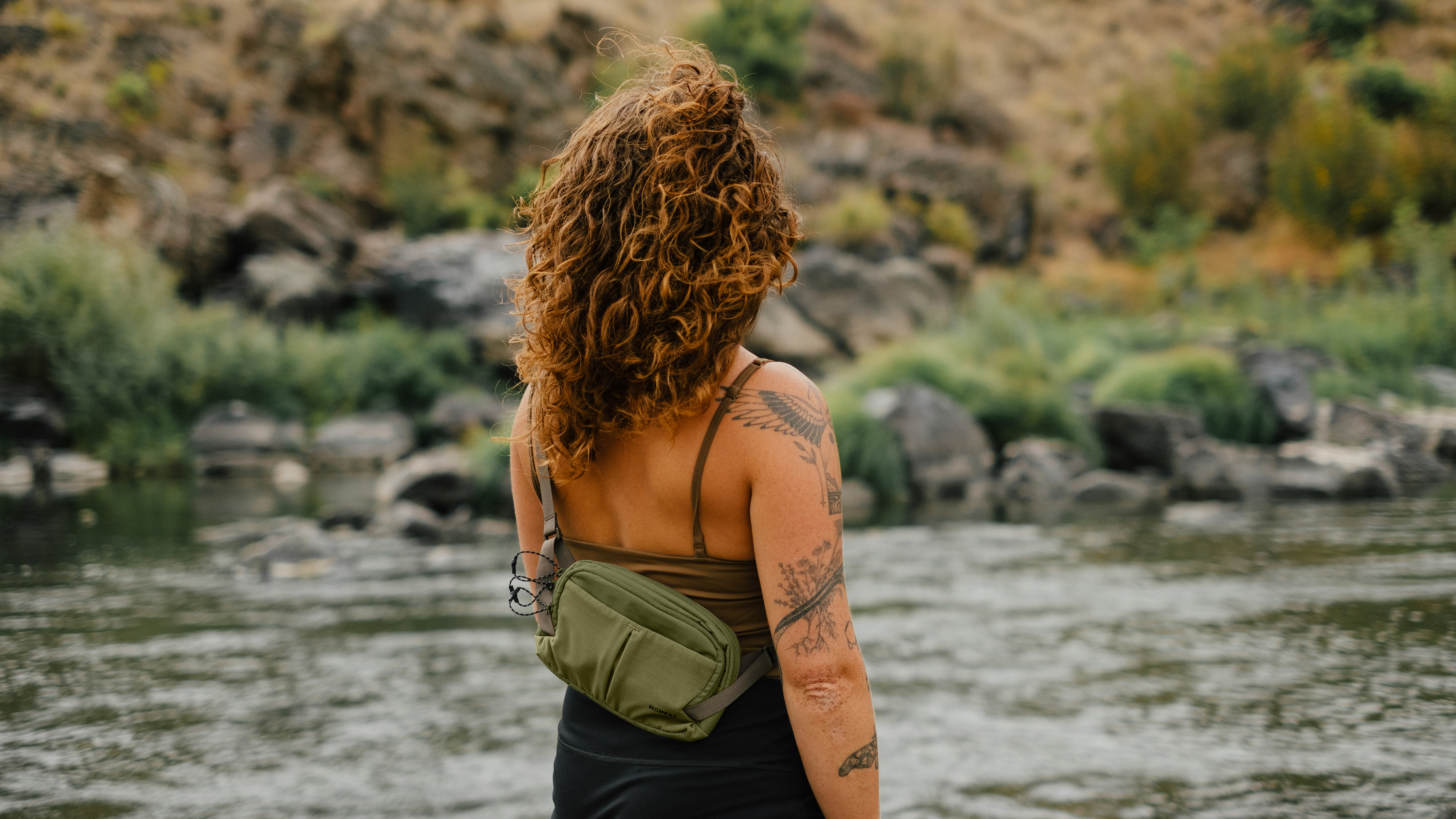 The Moment Take Sling used by a photographer