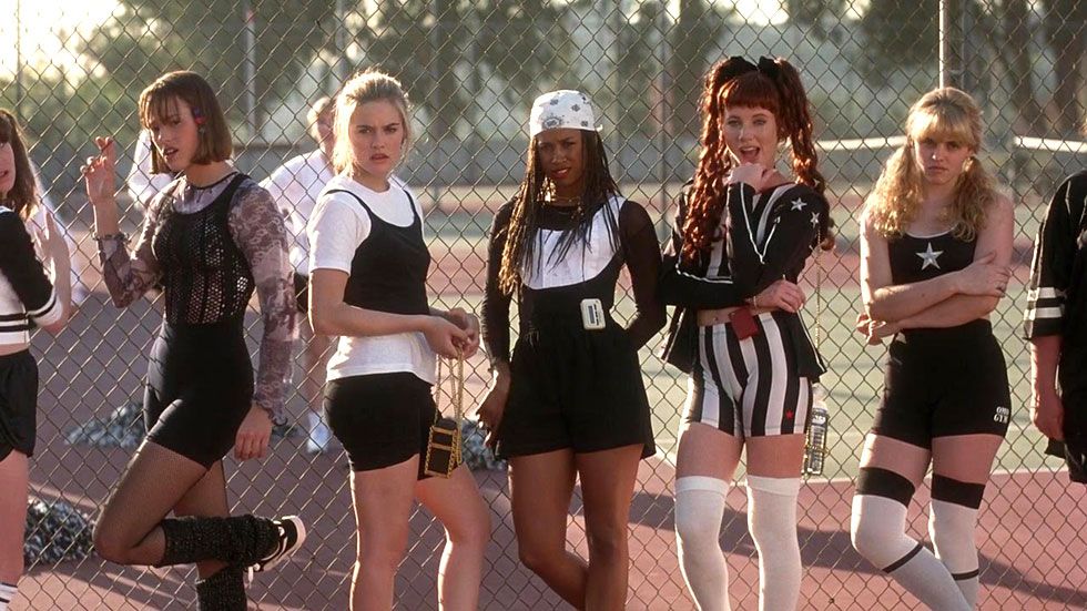 Clueless gym scene