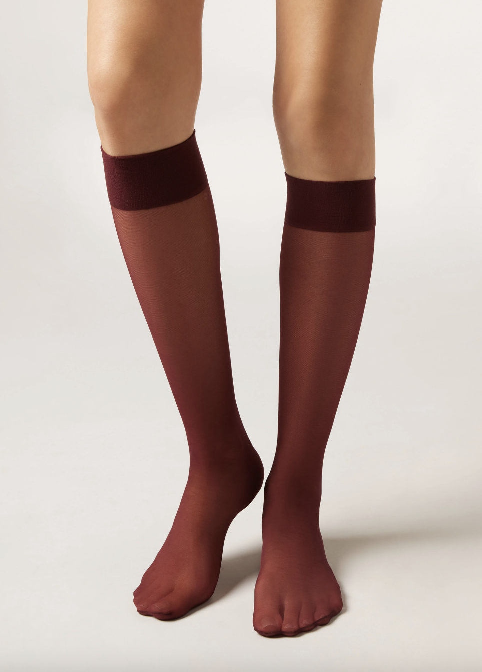 Calzedonia, 20 Denier Comfort Cuff Knee-Highs