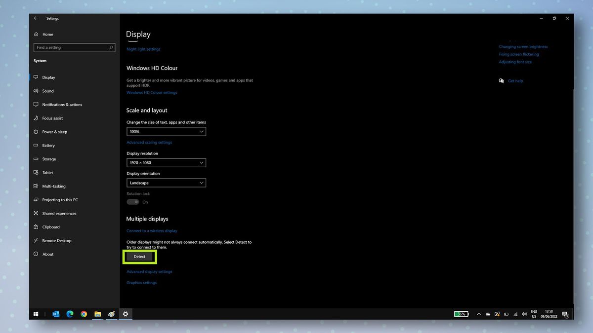 How to fix a second monitor not detected on Windows  Tom's Guide