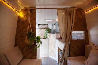 A luxry campervan to rent from quirkycampers.com