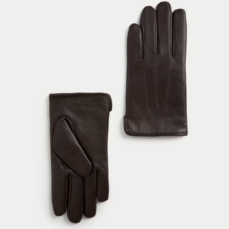 leather gloves