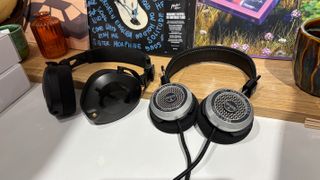 Grado SR325X and Rode NTH-100 side by side