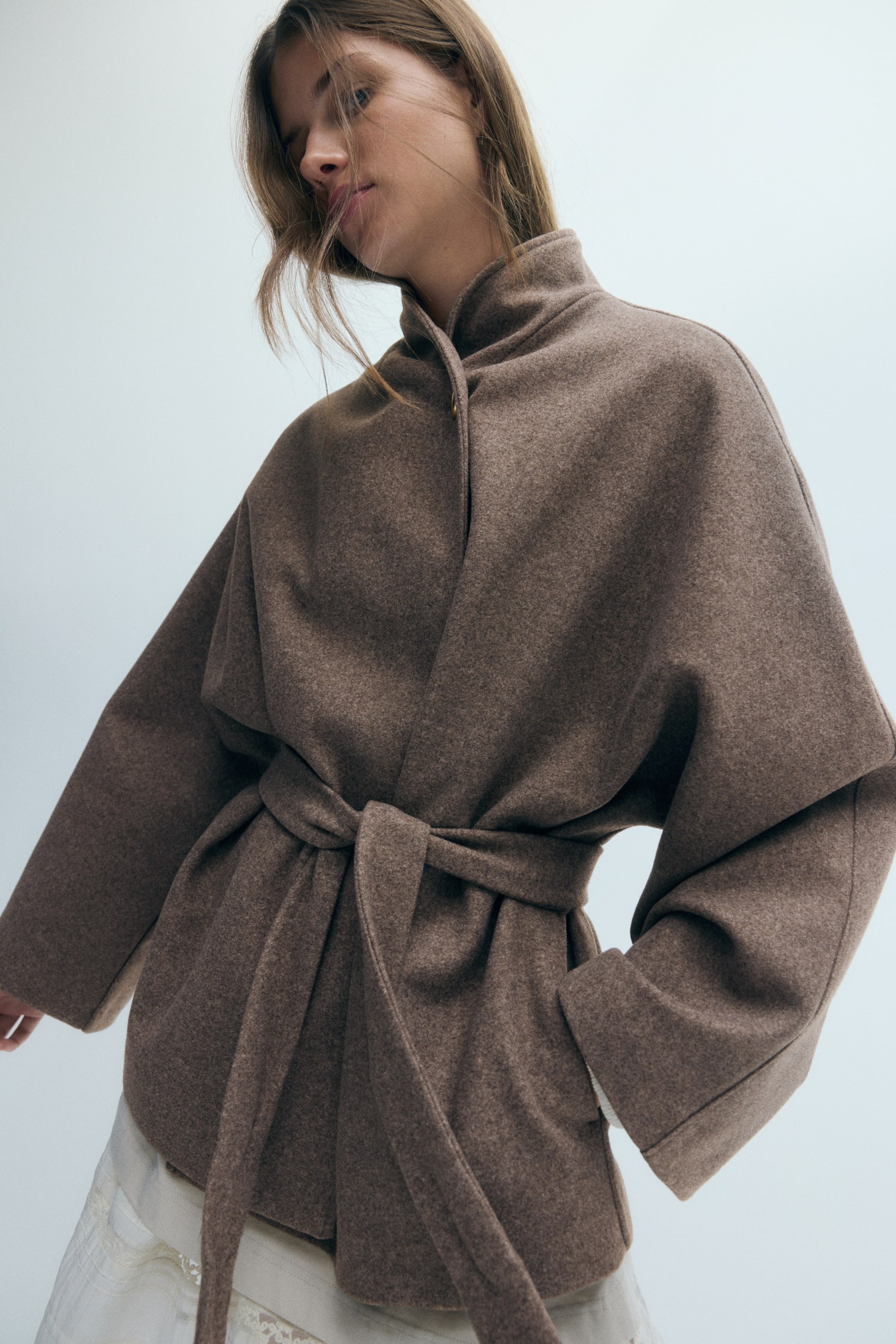 Oversized Felted Coat