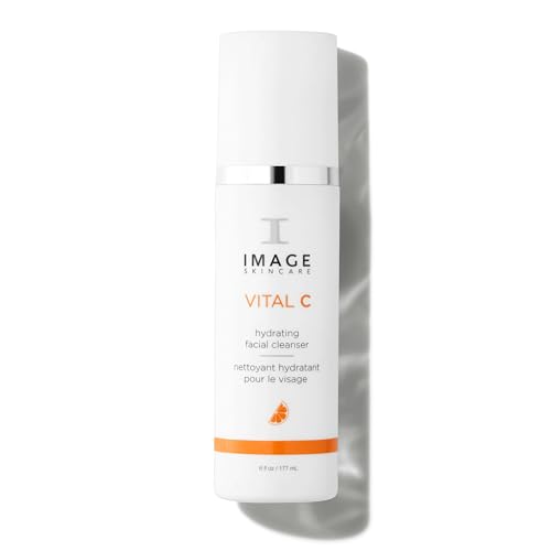 Image Skincare, Vital C Hydrating Facial Cleanser, Gentle Face Wash With Vitamin C, E and A, 6 Fl Oz
