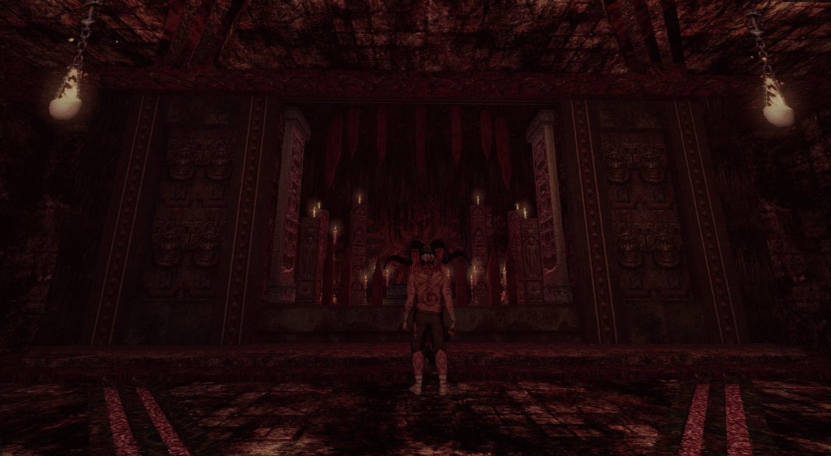 Divine Frequency cosmic horror doom 2 mod