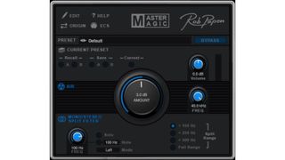 Best mastering plugins: Rob Papen MasterMagic
