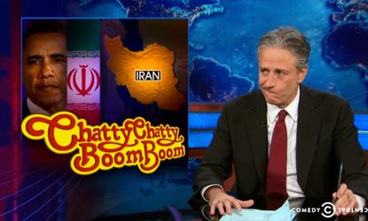 Jon Stewart dissects Iran talks