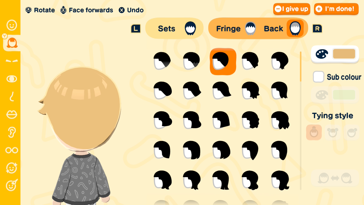 A Tomodachi Life: Living the Dream screenshot taken on Nintendo Switch 2.