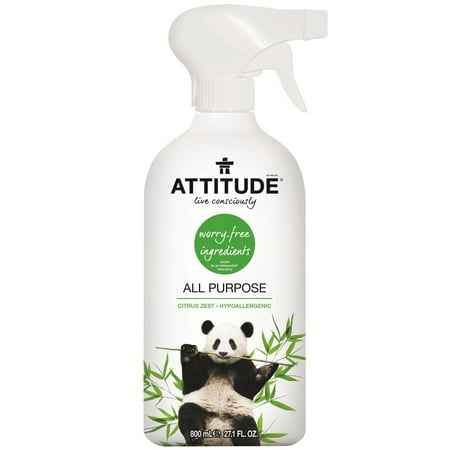 Attitude All Purpose Cleaner, Citrus Zest, 27.1 Oz