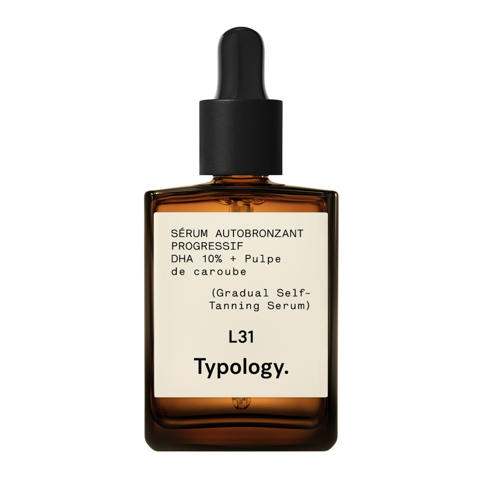 Gradual Self-Tanning Serum &amp;mdash; 10% Plant-Based Dha + Carob Pulp