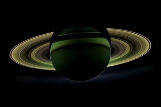 Cassini image of Saturn.