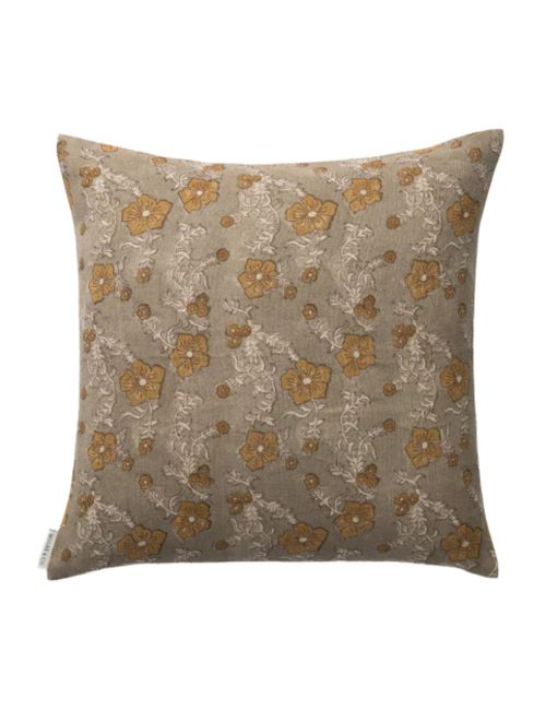 Orchid Floral Pillow Cover