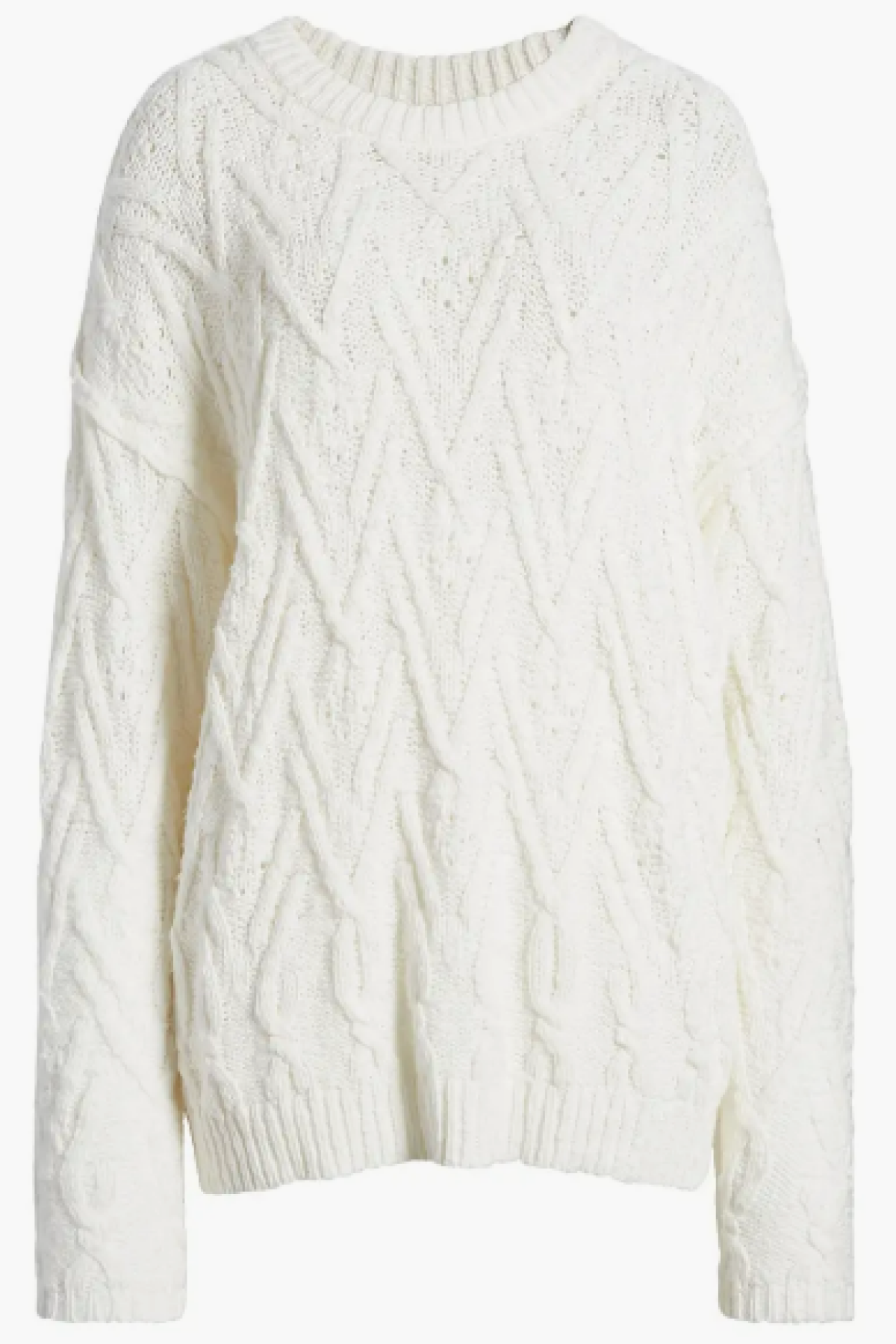 Free People Isla Cable Stitch Tunic Sweater