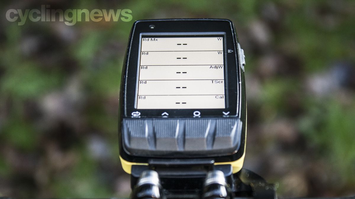 Tadej Pogačar's Stage Dash M50 cycling computer