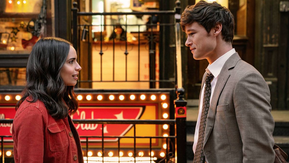 Sofia Carson as Alex and Kyle Allen as Brad in &quot;The Life List&quot; coming soon to Netflix