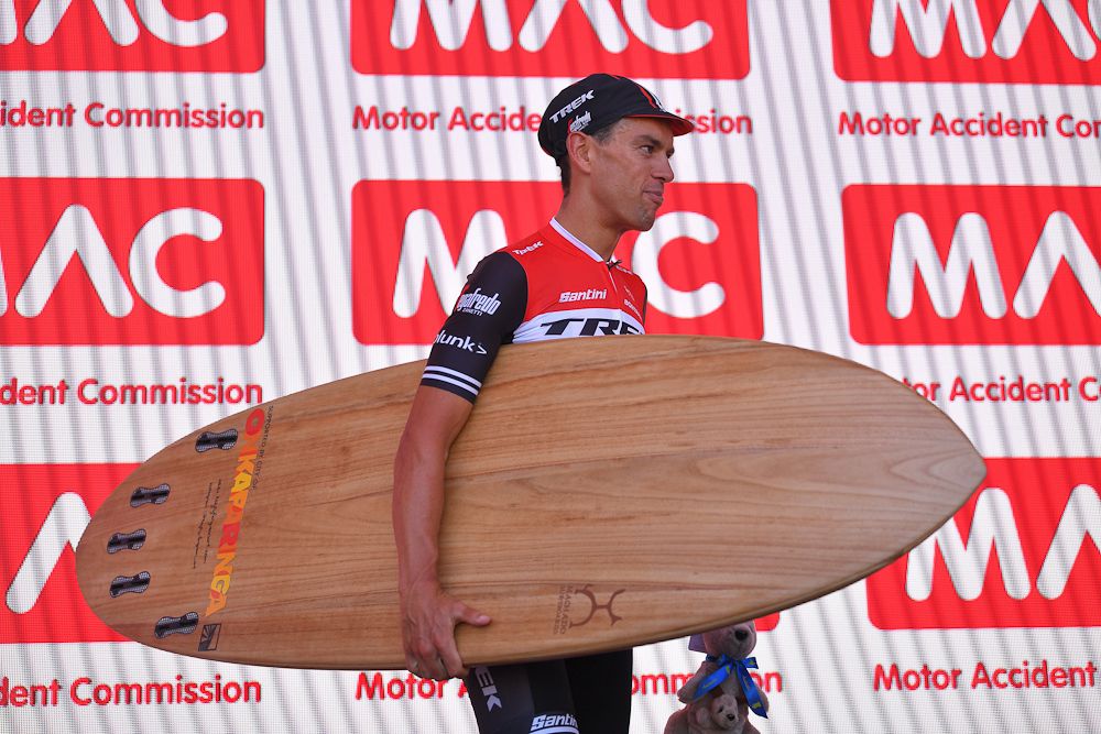 Surf's up for Richie Port at the Tour Down Under